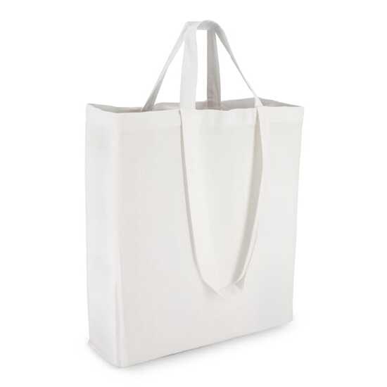 Tragetasche aus Baumwolle OEKO-TEX® 38 x 10 x 42cm 140g/m²