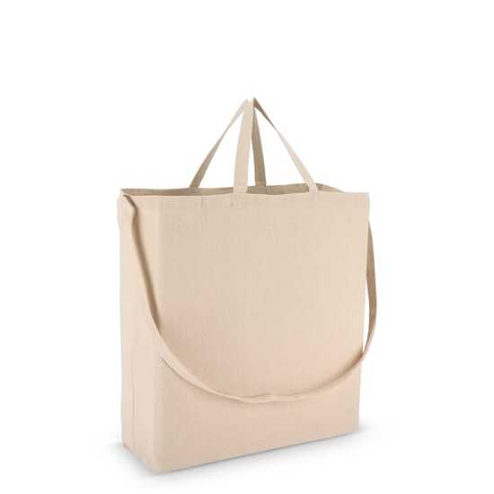 Tragetasche aus Baumwolle OEKO-TEX® 40 x 13 x 44cm 220g/m²