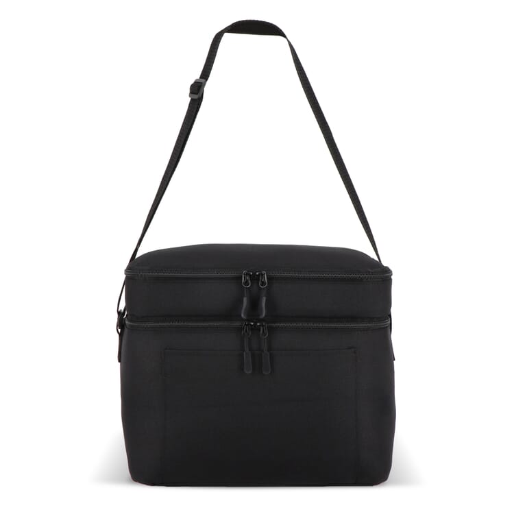 R-PET 600D Kühlbeutel mit zwei Fächern 30 x 20 x 24 cm 12 l