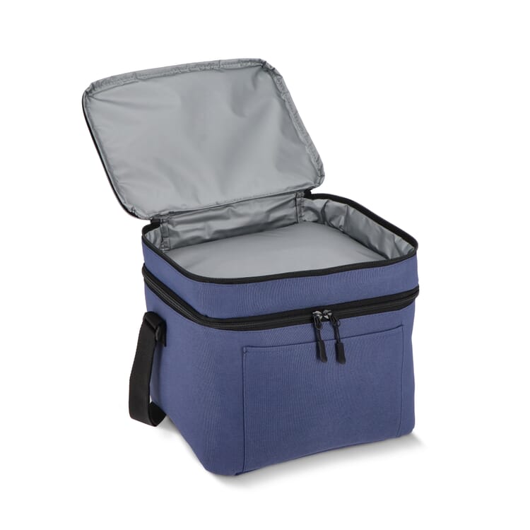 R-PET 600D Kühlbeutel mit zwei Fächern 30 x 20 x 24 cm 12 l