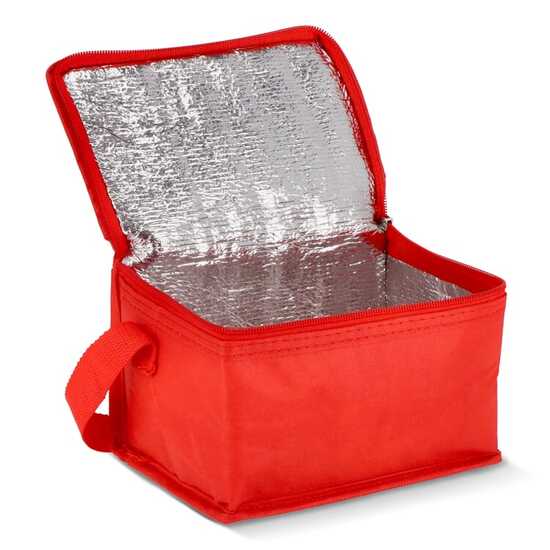 R-PET 6 Dosen-Kühltasche Non Woven 20x 13 x 12,5cm 75g/m²