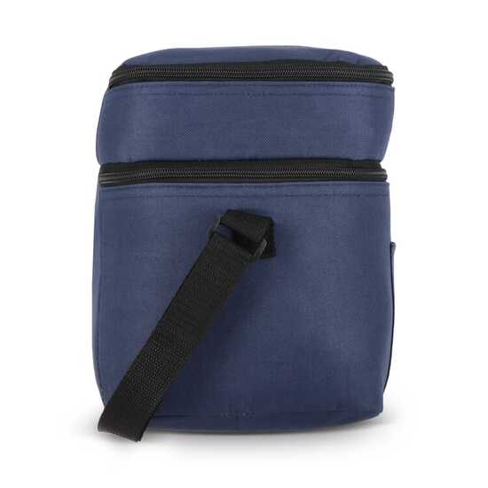 R-PET 600D Doppelfach-Kühltasche 30 x 20 x 24cm 12L