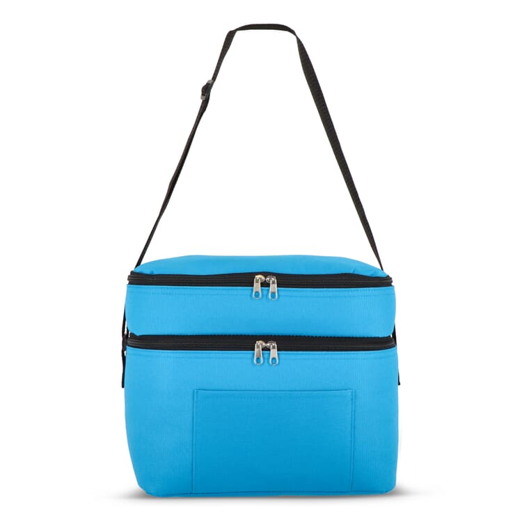 R-PET 600D Doppelfach-Kühltasche 30 x 20 x 24cm 12L