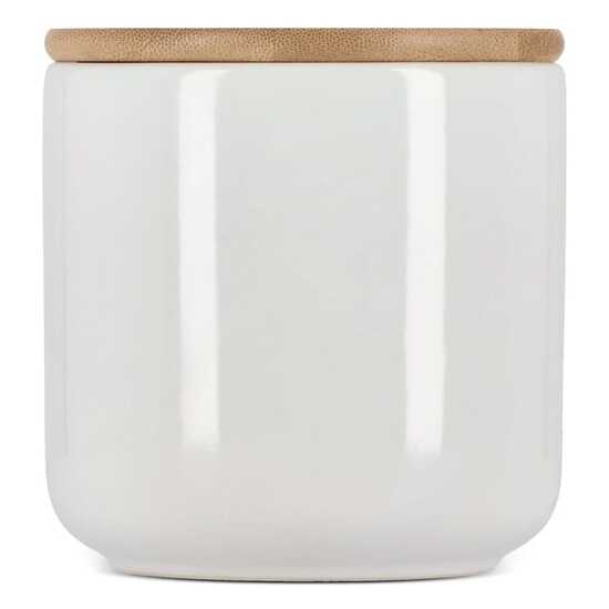 Vorratsdose aus Keramik & Bambus 500 ml