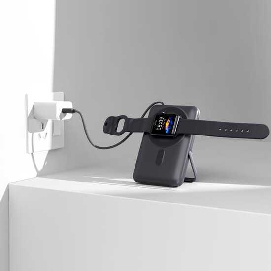 Nova Wireless Powerbank Kompatibel mit MagSafe und Apple Watch 10000 mAh