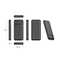 Nolu Powerbank mit LED-Anzeige 10.000 mAh