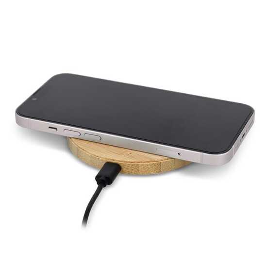 Wireless Ladepad Bambus 15W