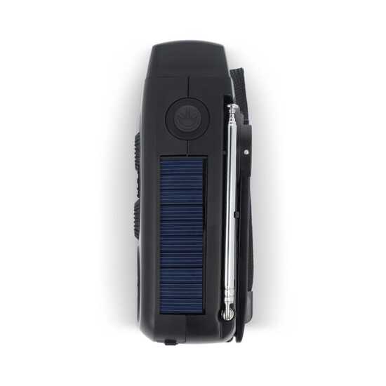 SafeSound Notfallradio mit Solar und Handaufzug