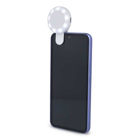 Universelle tragbare Selfie-LED-Leuchte mit 3 Helligkeitsstufen