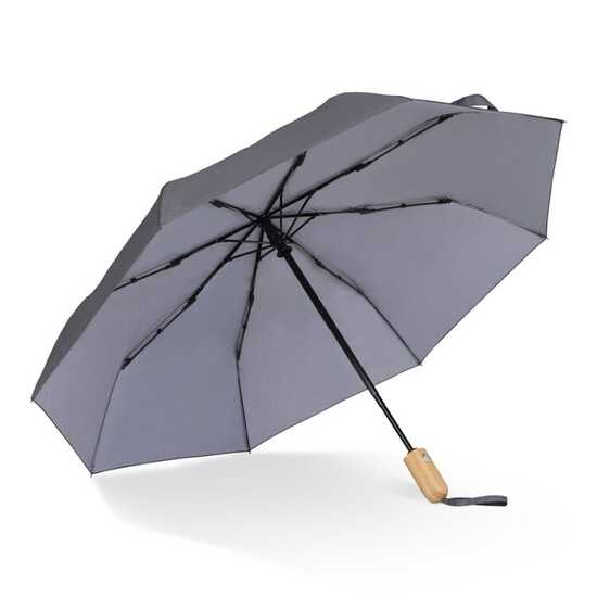 21” faltbarer Regenschirm aus R-PET -Material mit Automatiköffnung