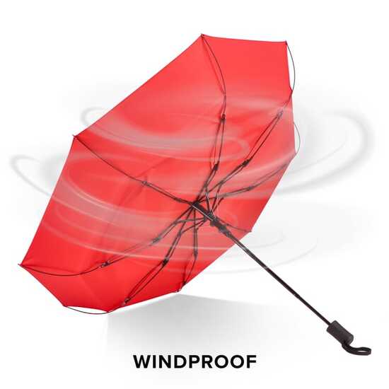 Daintree 190T Pongee 21.5" Faltbarer windproof Regenschirm Auto open