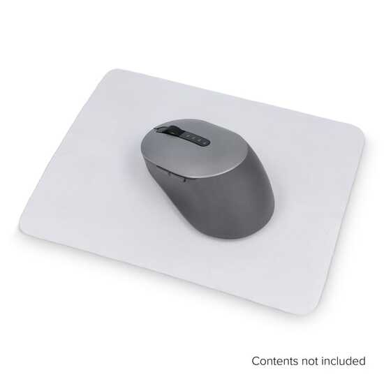 Mikrofaser-Mauspad mit Silikonpunkten 18 x 22 cm (325 g/m²) Sublimationsdruck