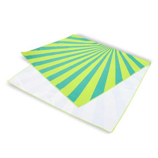 R-PET-Schnelltrocknungs-Strandtuch 100 × 180 cm, Sublimationsdruck
