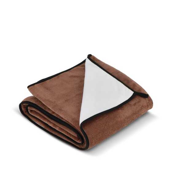 Vliesdecke 120×150 cm, 500 g/m² Korallenvlies, sublimationsdruckfähig.