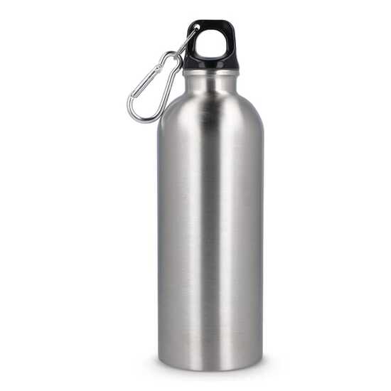 R-Edelstahl einwandige Flasche mit Karabiner 500 ml