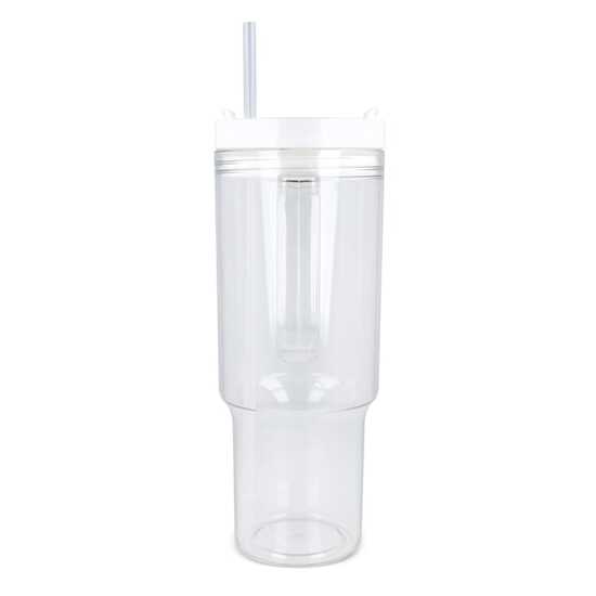 Miami Becher mit Henkel transparent 1,2 l R-PET