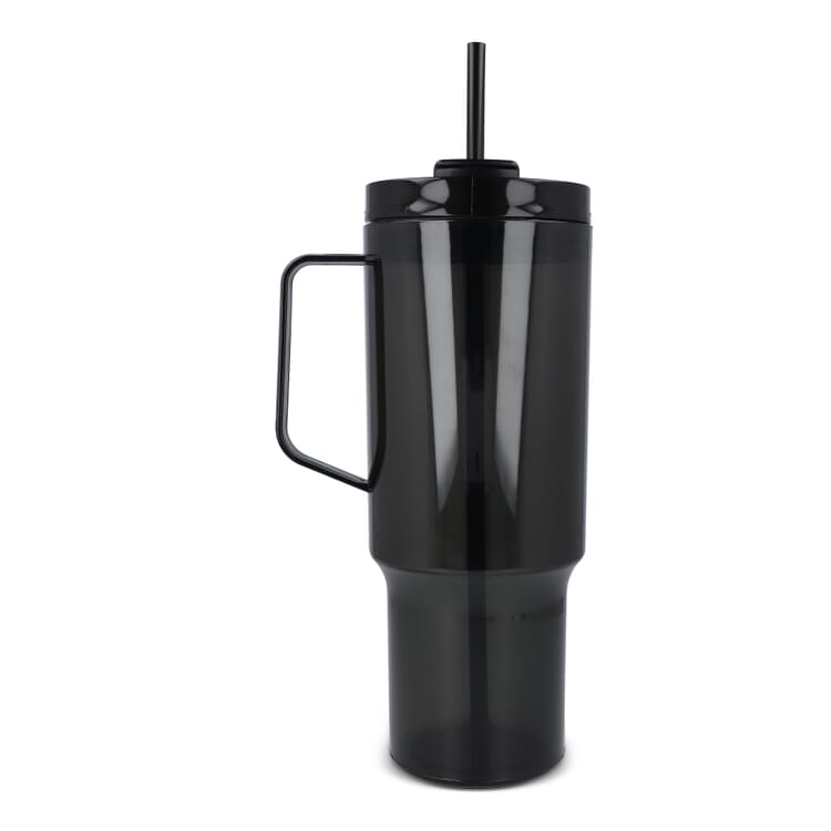 Miami Becher mit Henkel transparent 1,2 l R-PET