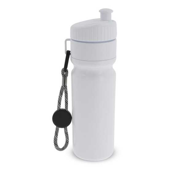 Sportflasche mit Rand und Kordel 750ml