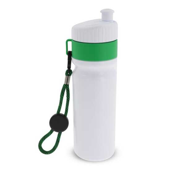 Sportflasche mit Rand und Kordel 750ml