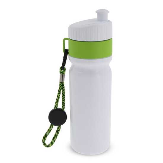 Sportflasche mit Rand und Kordel 750ml