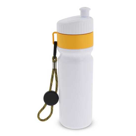 Sportflasche mit Rand und Kordel 750ml