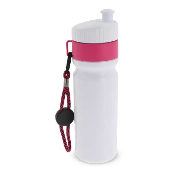 Sportflasche mit Rand und Kordel 750ml