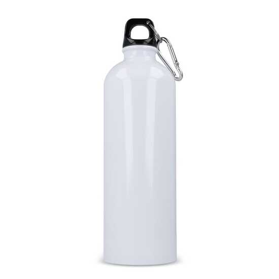 R-Edelstahl einwandige Flasche mit Karabiner 750ml