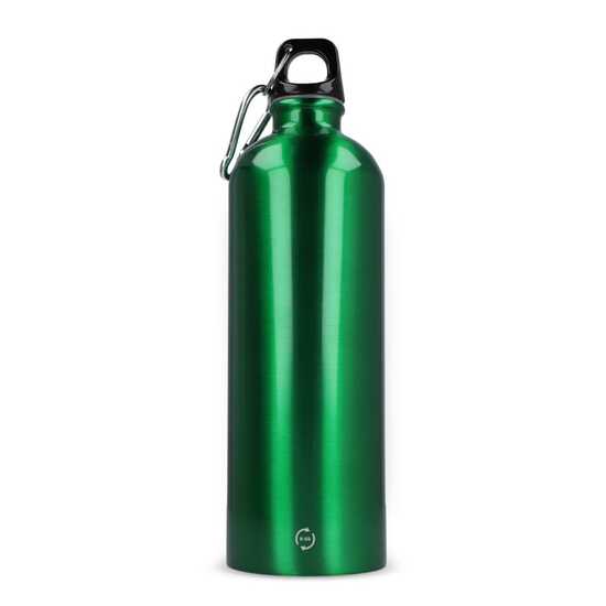 R-Edelstahl einwandige Flasche mit Karabiner 750ml