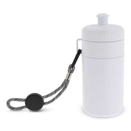 Sportflasche mit Halteschlaufe 500ml
