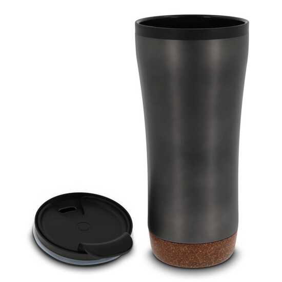 Doppelwandiger Becher mit einem Korkboden 480ml