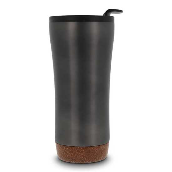 Doppelwandiger Becher mit einem Korkboden 480ml