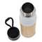 Isolierflasche Bambus mit Trageschlaufe 500ml