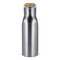 Isolier-Flasche mit Bambusdeckel, 500ml