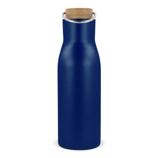 Isolier-Flasche mit Bambusdeckel, 500ml