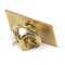 Metall Pin rechteckig 19x13mm