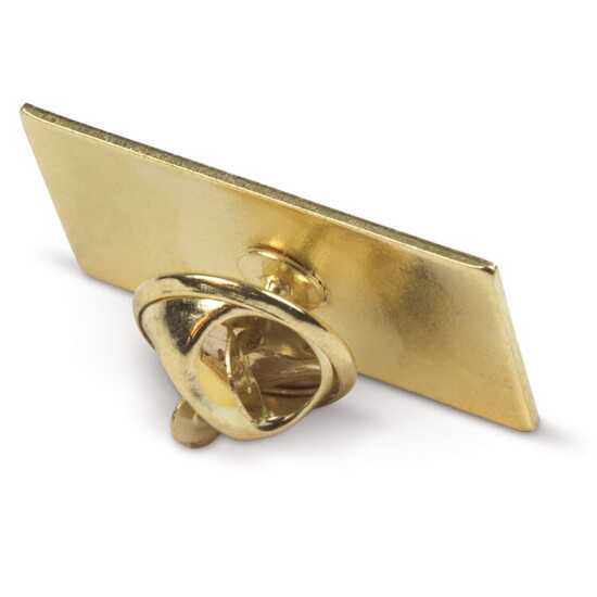 Metall Pin rechteckig 26x14mm