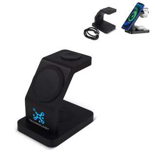 2708 | Xoopar Icon 3 in 1 Magnetic Wireless charger