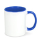 Oslo Sublimationsbecher  farbig innen & Griff 300ml