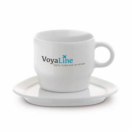 Tasse Dreieck Teller Satellite 180ml