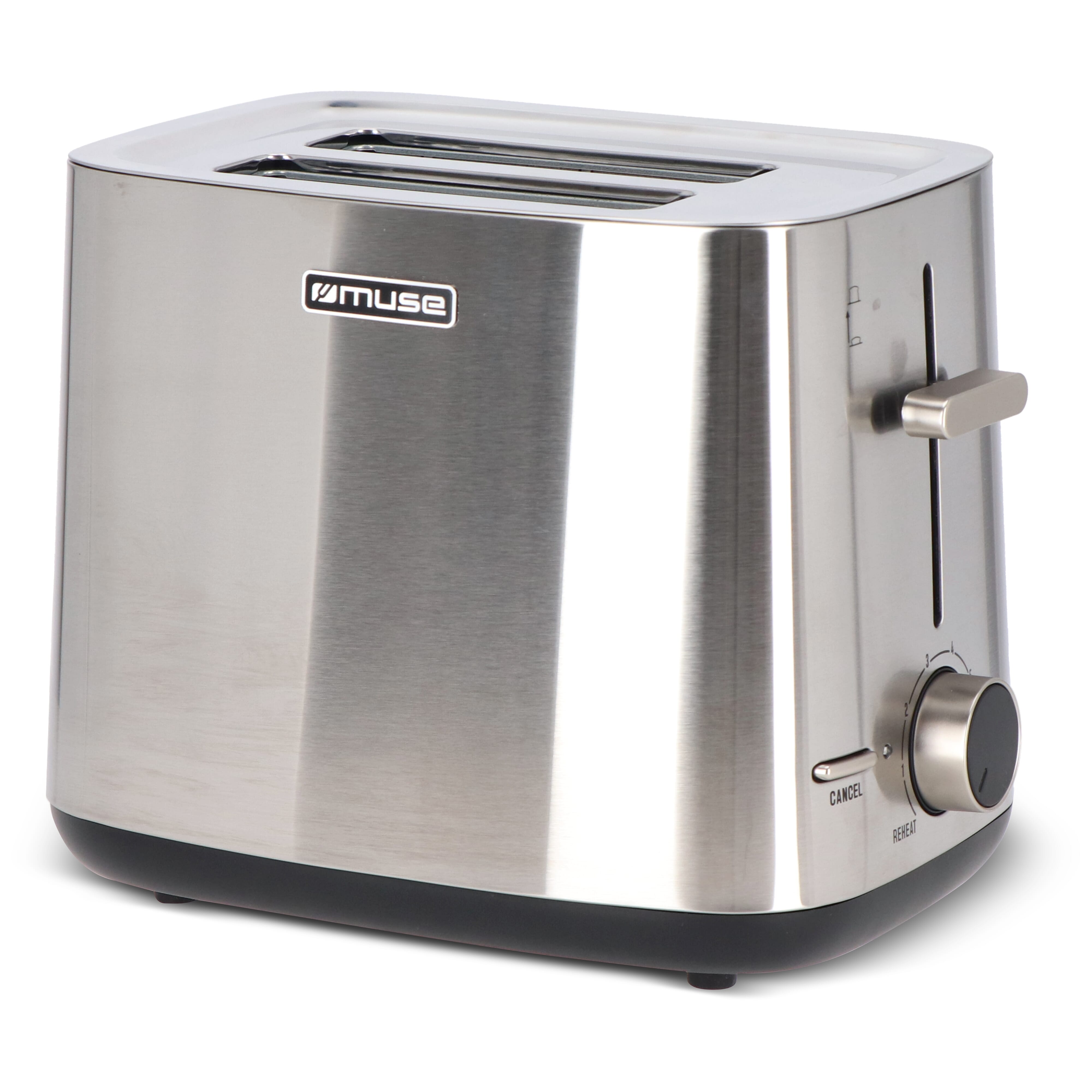 MS-115|Muse Edelstahl Toaster