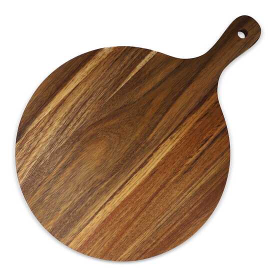 InSideOut Servierplatte aus Holz rund, 31,5cm