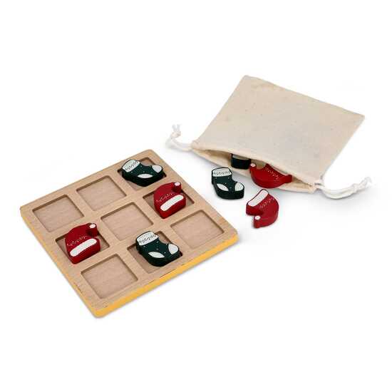 InSideOut Weihnachts-Tic-Tac-Toe aus Holz