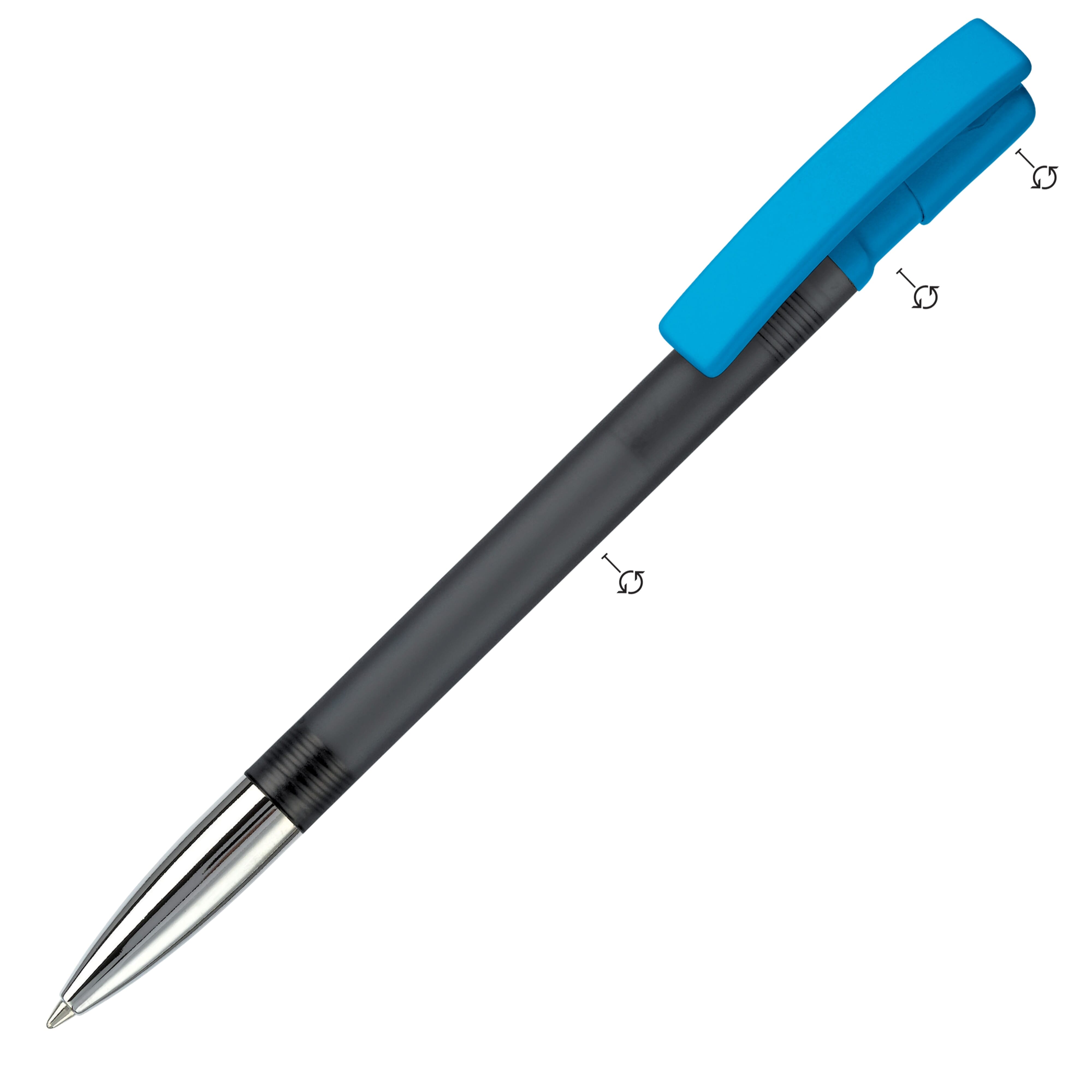 Kugelschreiber Nash Combi mit Metallspitze