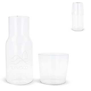 Karaffe 550ml und Trinkglas 250ml Set
