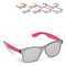 Justin R-PC Sonnenbrille mit verspiegelten Uni-Gläsern UV400