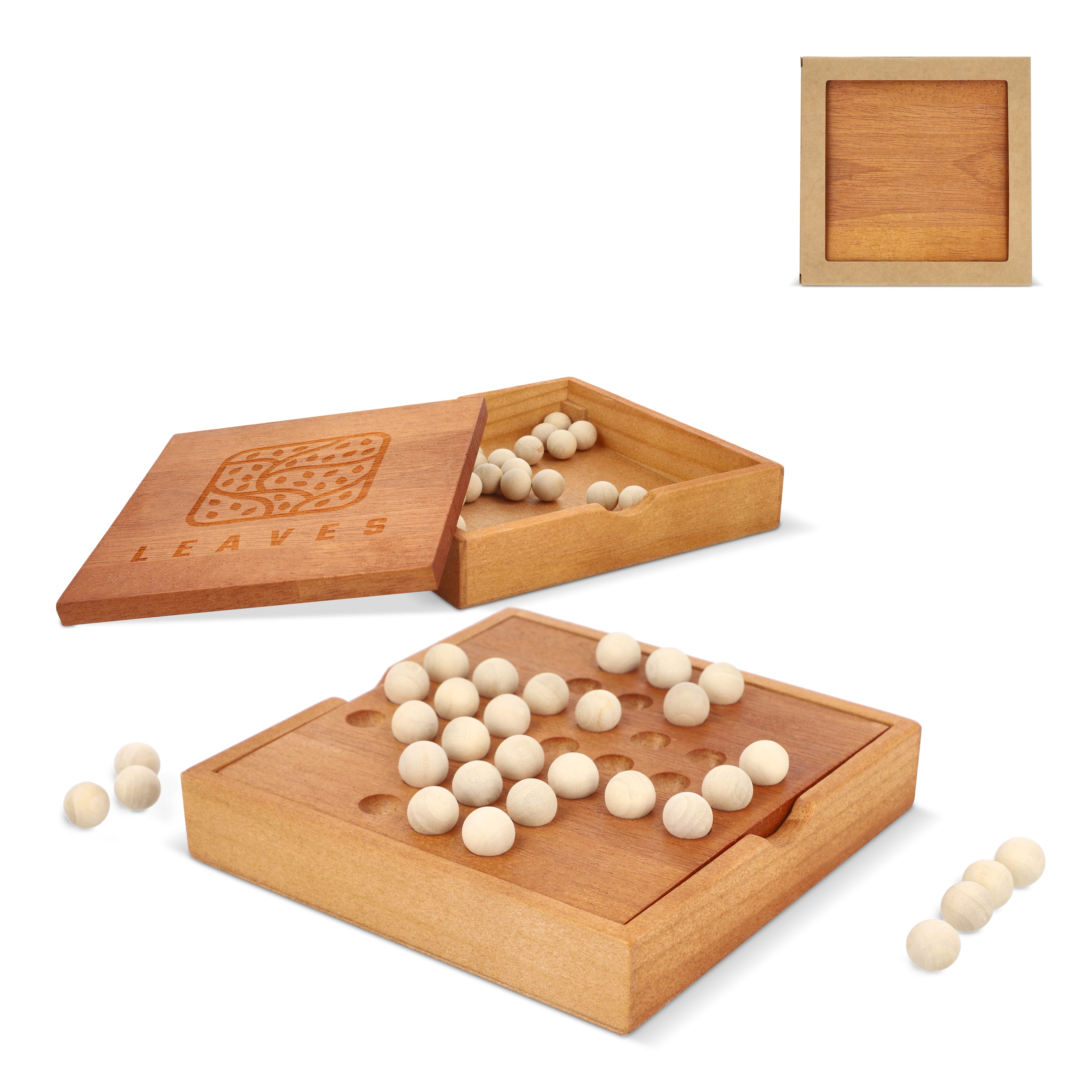 Murmel-Solitärspiel