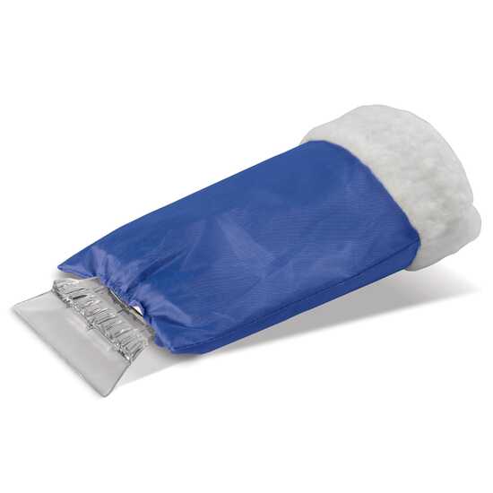 Eiskratzer mit Handschuh