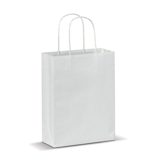 Kleine Papiertasche im Eco Look 120g/m²