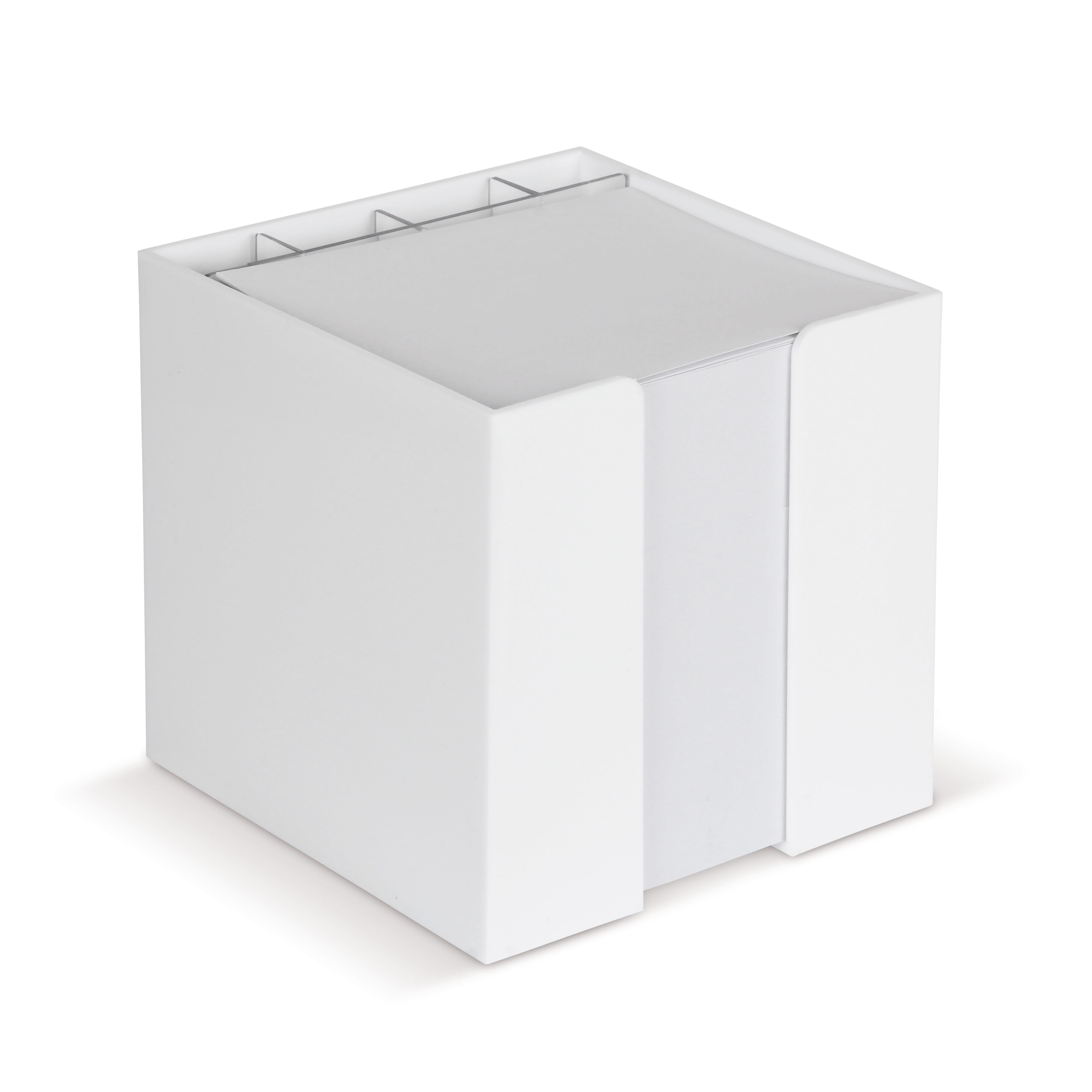 Notizzettel 10x10x10cm in Würfelbox mit Stifteköcher