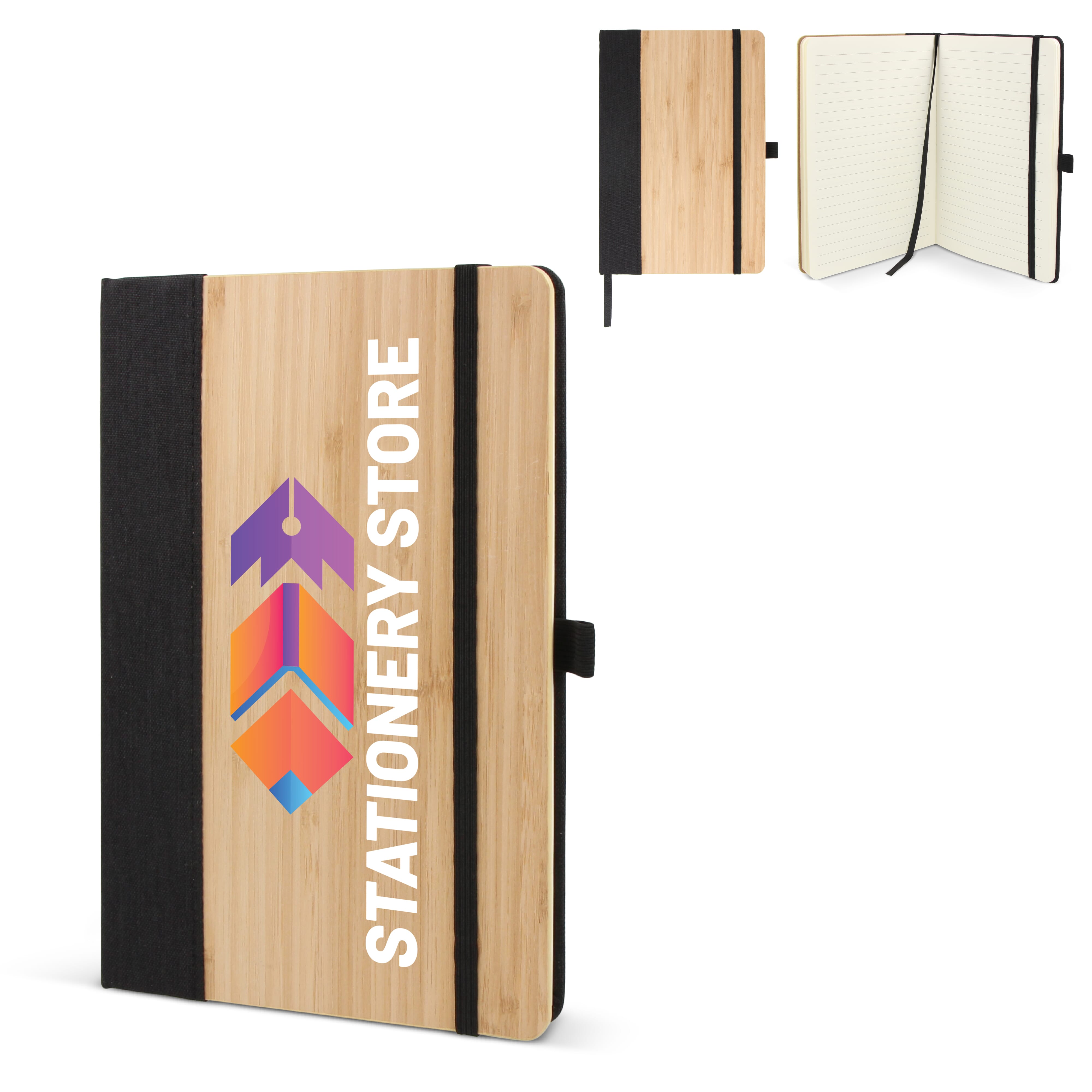 Notizbuch bamboo &amp; R-PET A5